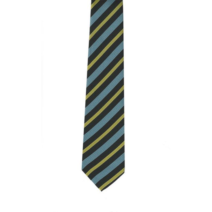 North Shore Traditional Tie - Yellow Stripe (Y10 Sept 25)