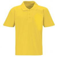 Spring Gardens Primary School Approved Plain Yellow Polo Shirt