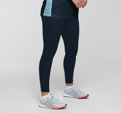 Approved Navy/Silver Academy Leggings