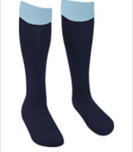 Wck Approved Navy/Sky Performance Contrast Sport Socks