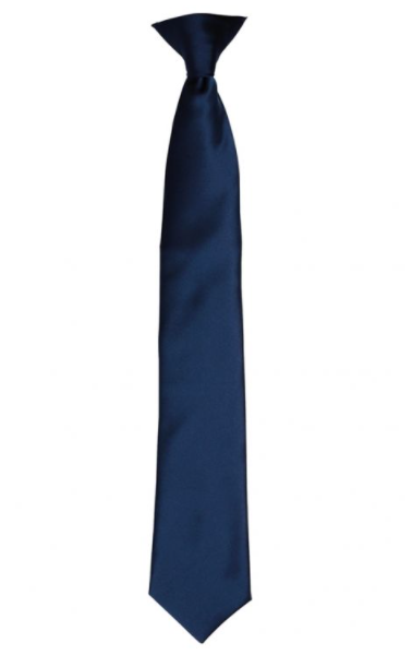 Excelsior Academy Plain Navy Traditional Tie - (Y7 Sept 25)