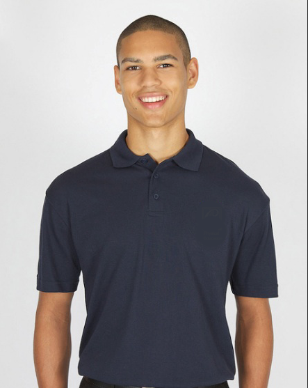 Heworth Grange Approved Navy PE Polo Shirt (Navy)