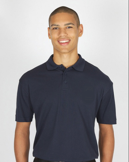 St Benet Biscop Plain Black PE Polo Shirt