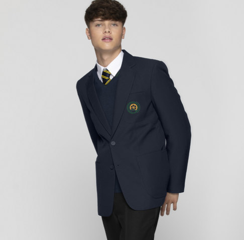 Heworth Grange School Navy V-neck Jumper