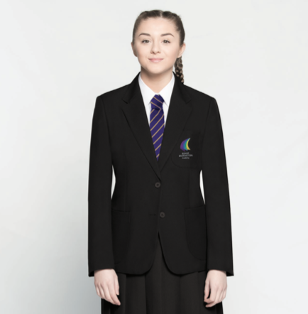 Bishop Barrington Academy Girls Badged Blazer (Compulsory Item)