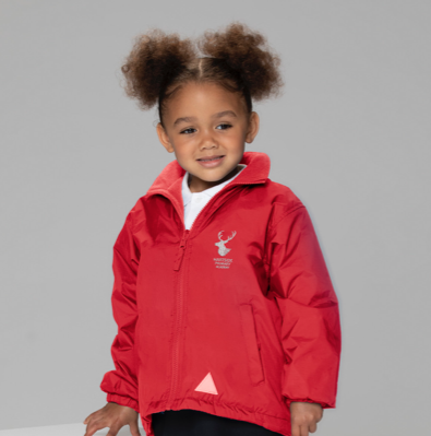 Hartside Primary Academy Red Mistral Showerproof Jacket with Logo