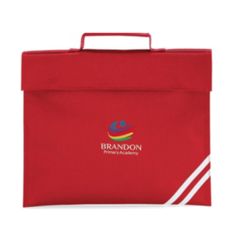 Brandon Primary Academy Logo Bookbag with reflective strip