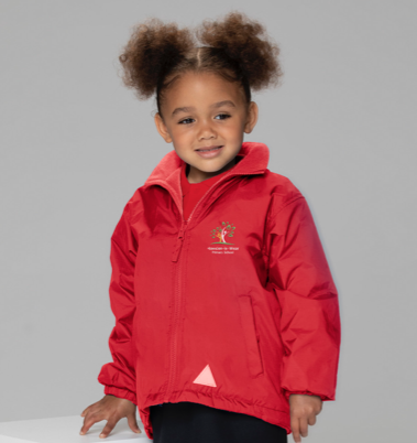 Howden Le Wear Nursery School Red Sweatshirt with Logo