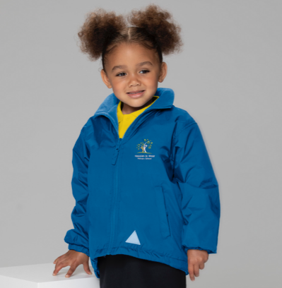 Howden Le Wear Primary Royal Mistral Showerproof Jacket with Logo