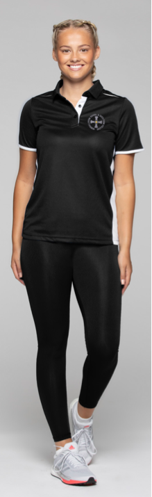 Northallerton School Approved (ARETE) Black/Silver Leggings