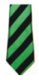 Stokesley School Year 7 (Sept 2023) Green/Black Stripe Tie