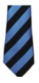 Stokesley School Year 8 (Sept 2023) Blue/black stripe Tie
