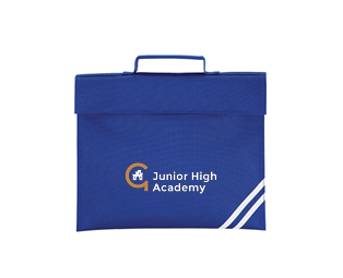 Junior High Academy Royal Blue Logo Bookbag (Compulsory KS2)