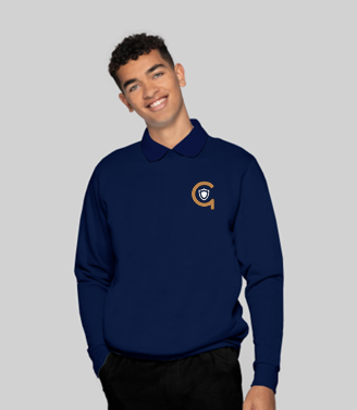 Great Park Academy Navy Day Sweatshirt with Logo (Unisex)