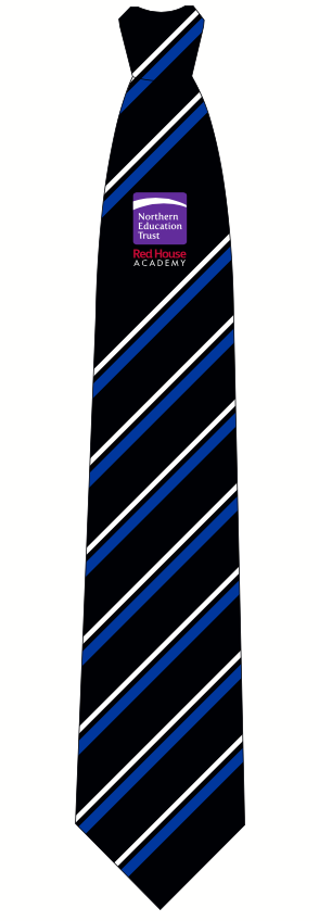 Red House Academy Blue Stripe Traditional Tie - (Y7 Sept 25)