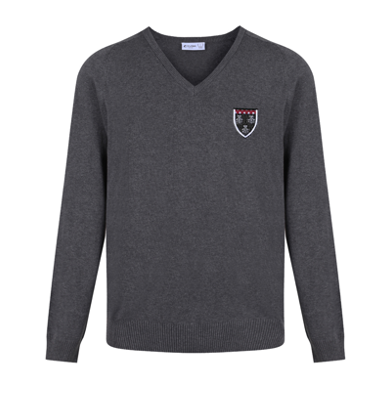 Ponteland High School Unisex Grey Jumper - Compulsory 