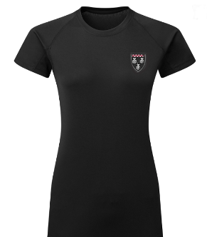 Ponteland High School Ladies Fitted TriDri Training Tee (PE)