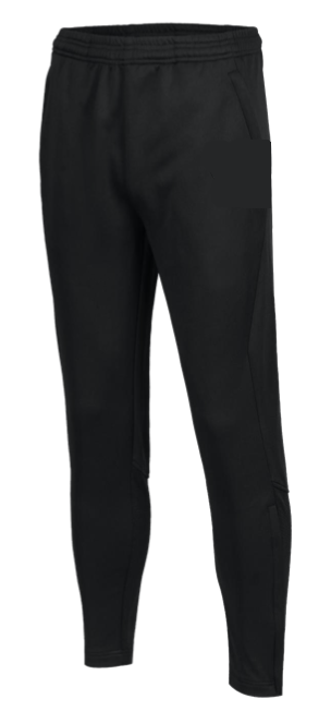 Ponteland High School Approved Plain Black 890 Training Pants for PE (Unisex)