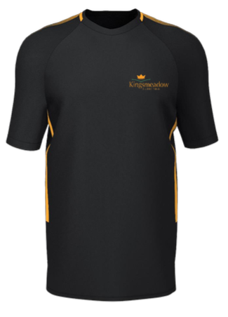 Kingsmeadow Pro Edge Black/Amber Training Tee