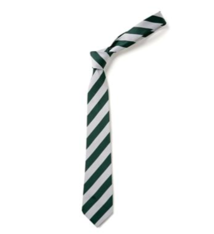 Framwellgate School Durham Year 7 Bottle Green Stripe Tie (Sept 24) 