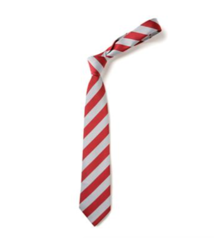 Framwellgate School Durham Year 11 Red Stripe Tie (Sept 24)