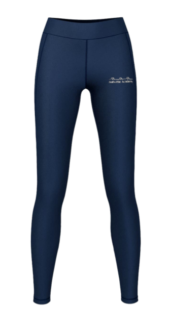 Walbottle Academy Girls Navy Academy Leggings with Logo