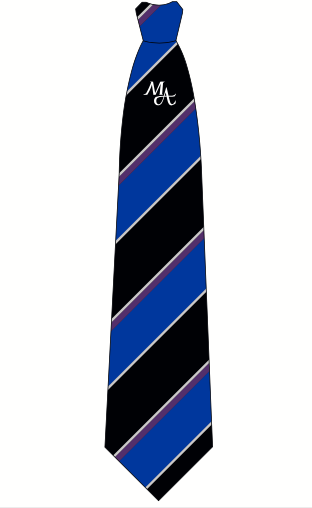 Monkwearmouth Academy Blue Stripe tie - (Y8 Sept 25)