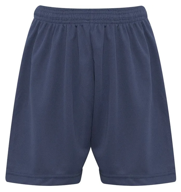 New Silksworth Plain Navy Honeycomb shorts