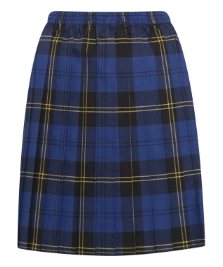 Stokesley Primary Primary Academy Royal Blue Tartan Skirt with Elastic