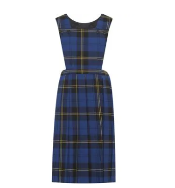 Stokesley Primary Primary Academy Royal Blue Tartan Pinafore