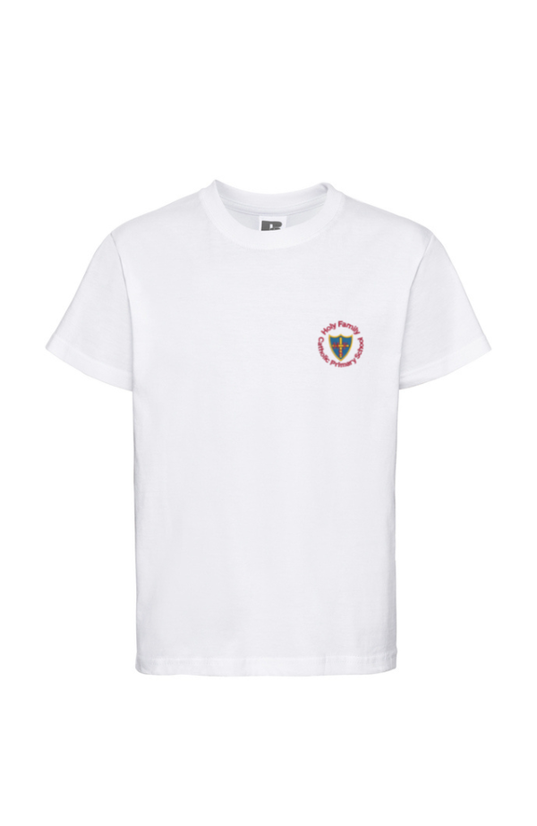 Holy Family Primary White PE T-shirt