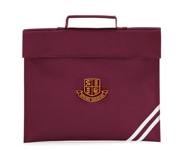 Spring Gardens Primary School Book bag with New Logo