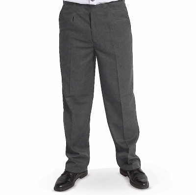 St Mary's Approved Boys Charcoal Sturdy Fit Elasticated Trousers (BST)