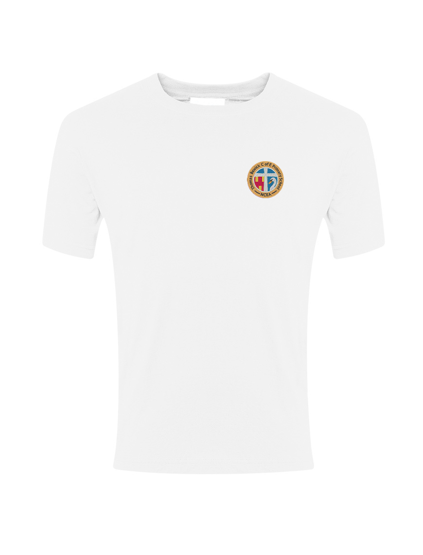 Thomas Bewick Primary School Logo PE T-Shirt (Compulsory all years ...
