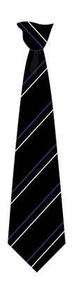 Walbottle Academy Bespoke Stripe (New) Clip on tie