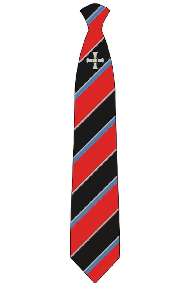 Northallerton School Red Logo Clip on Tie - (Y7 Sept 26)