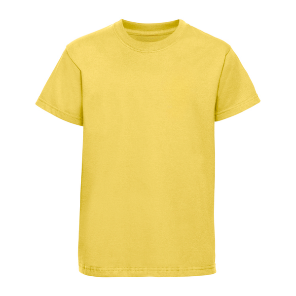 Oak Tree Plain Yellow PE T-shirt