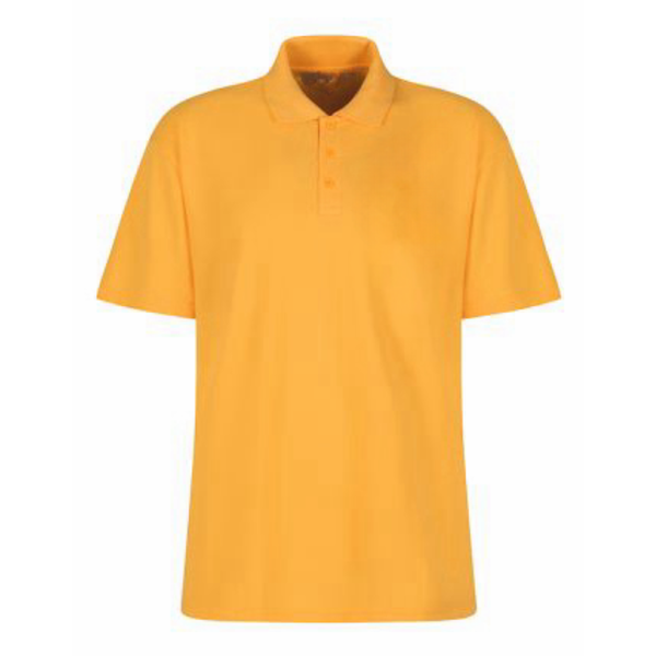 Oak Tree Sunflower Plain Yellow Polo Shirt