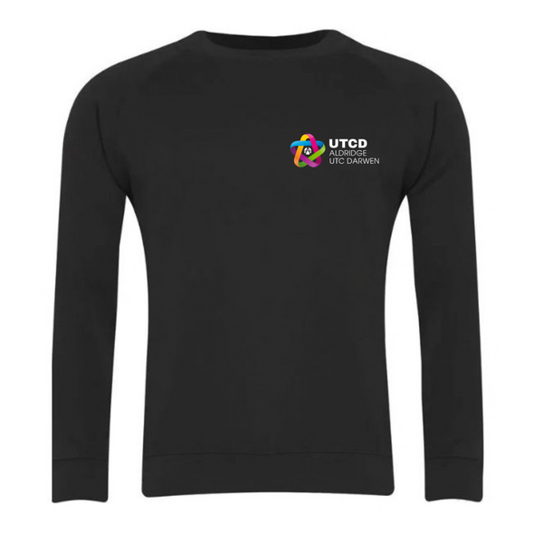Darwen Aldridge Enterprise Studio Badged Black Sweatshirt