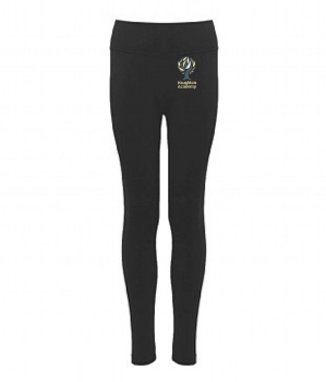Haughton Academy Black/Silver Leggings