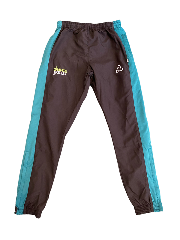 Grangefield Academy Black, Teal and White Sports Pants with Logo REDUCED TO CLEAR