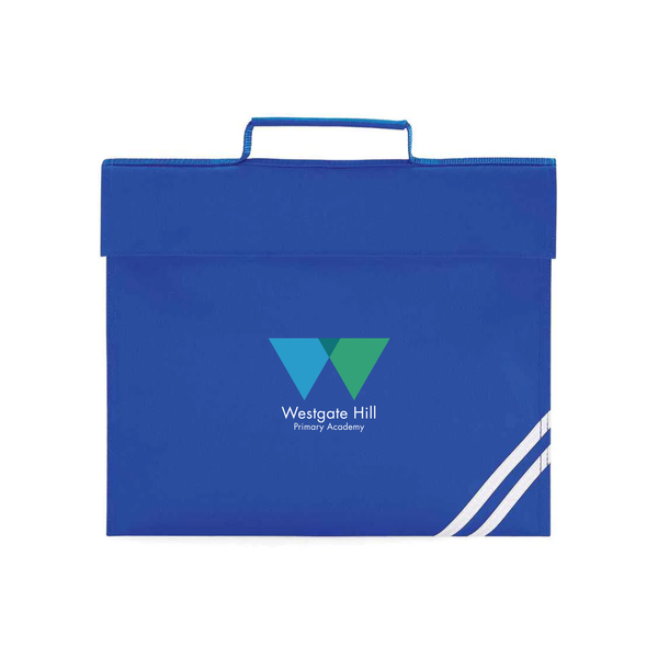 Westgate Hill Primary Logo Bookbag with Reflective Strip