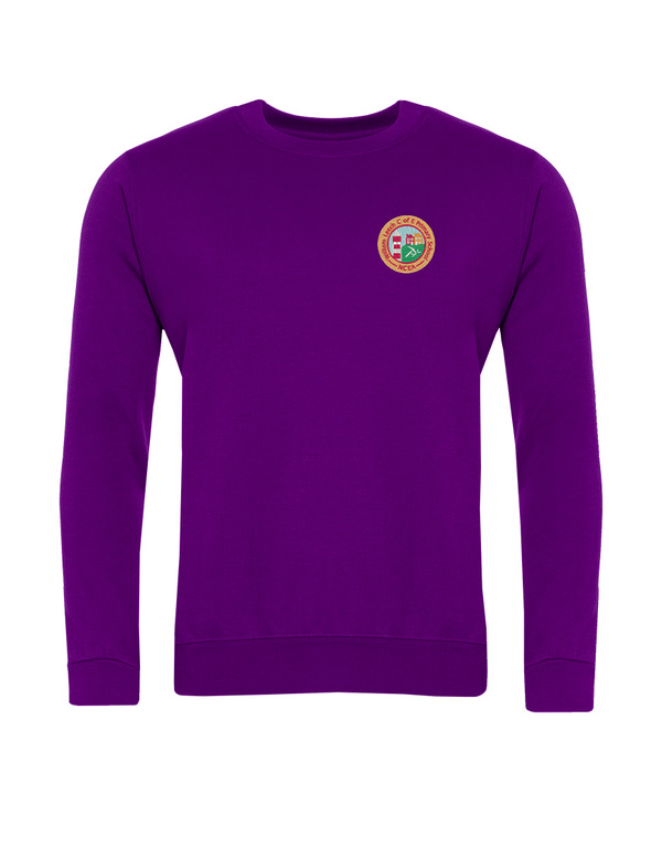 William Leech Primary School Logo Sweatshirt (Nursery to Year 4)